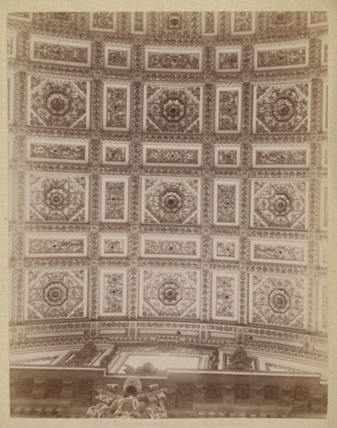 Unknown, Dettaglio soffitto nella Basilica Vaticana