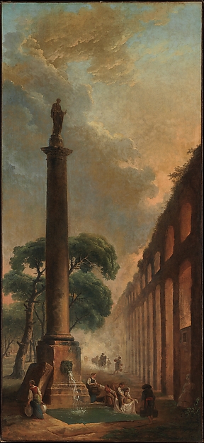 Hubert Robert, The Fountain