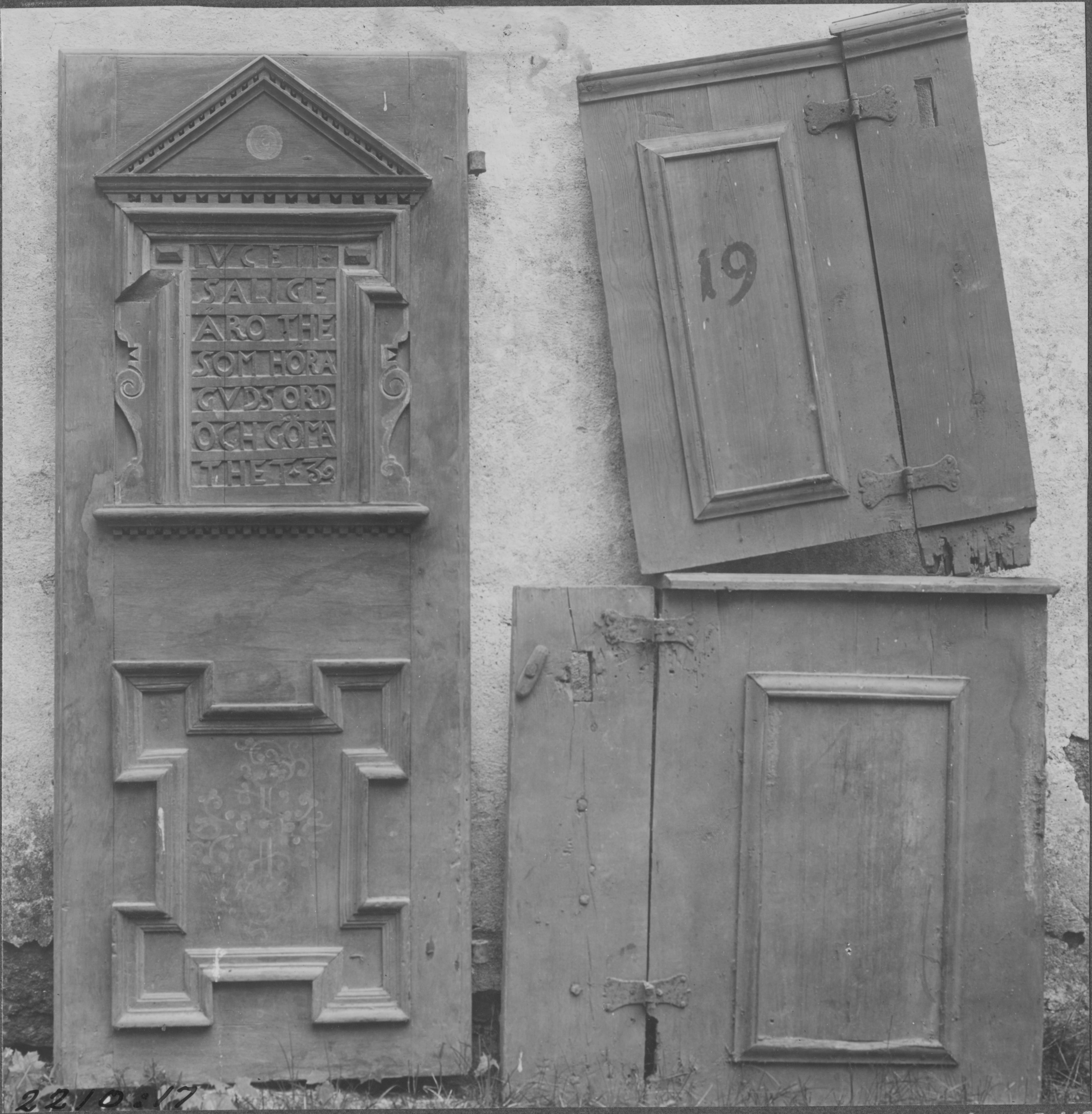 Harald Widéen, Risinge kyrka