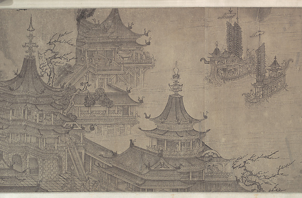 Wang Zhenpeng, The Daming Palace