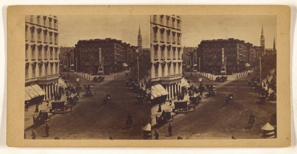 Unknown, [5th Ave Hotel, Soldiers Monument, New York]