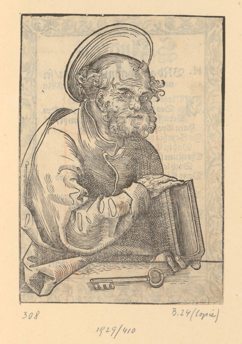 Anonym, Der Apostel Petrus