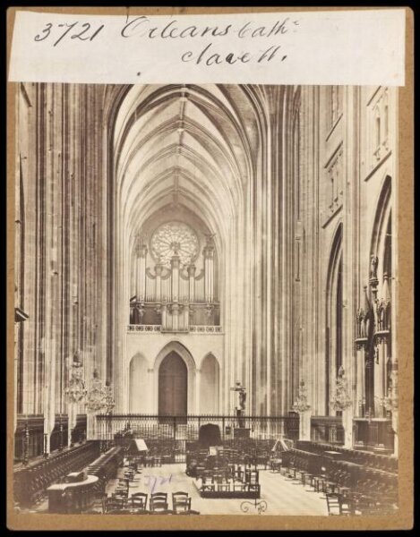 Francis Frith, orleanas Cath'l.  Nave W.