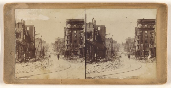 Unknown, Mason St., from Market St. [San Francisco]