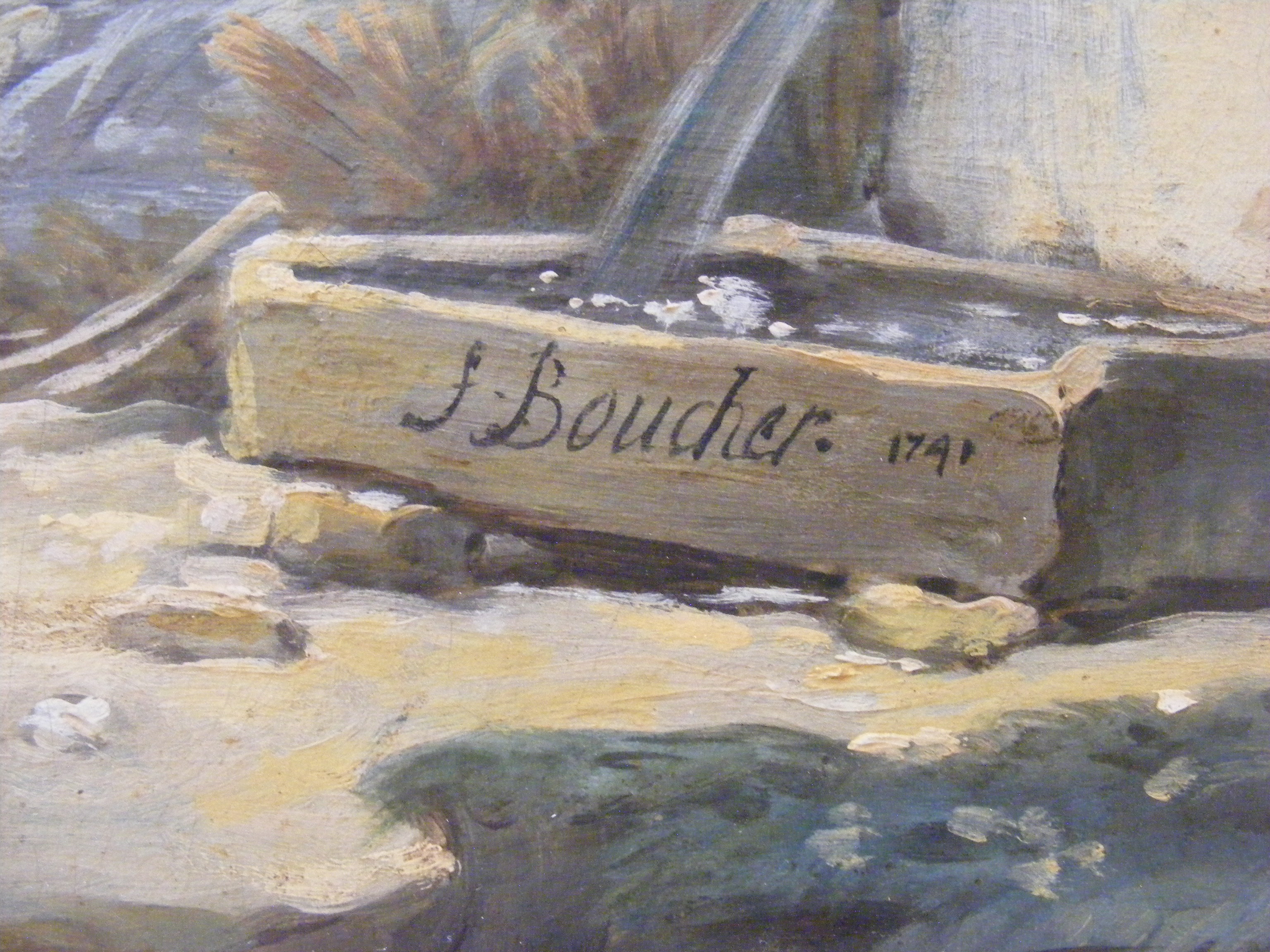 François Boucher, Pastoral River Landscape
