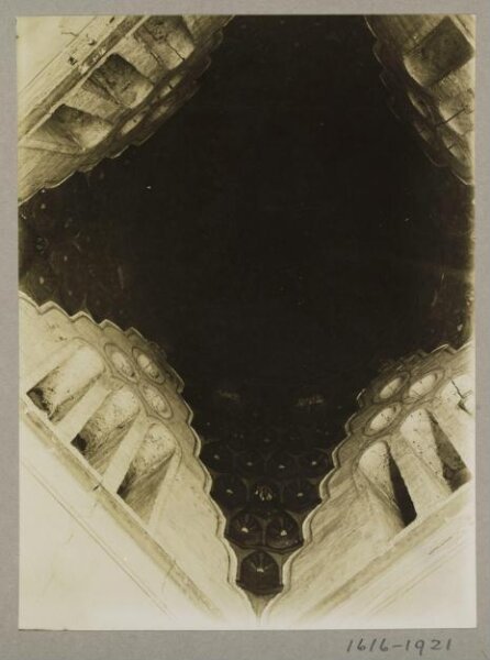 K.A.C. Creswell, Pendentive of dome in the mosque of Mamluk Amir Qanibay al-Muhammadi, Cairo