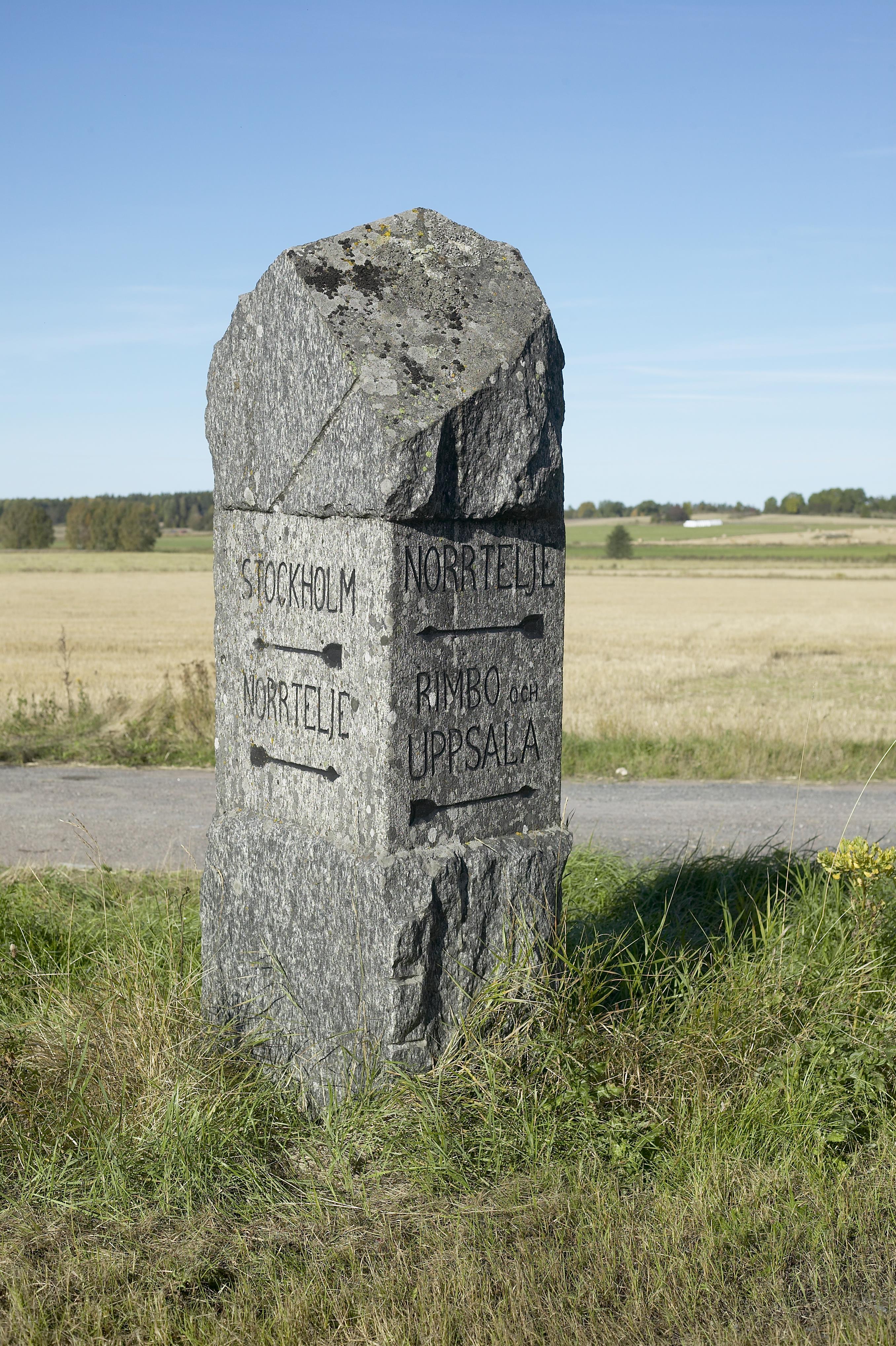Bengt A Lundberg, Vägmärke Stockholm-Norrtälje