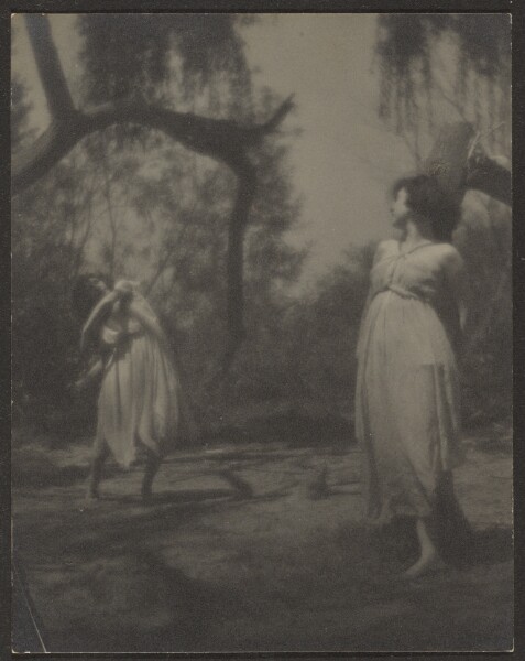 Louis Fleckenstein, [Dancers in Garden]