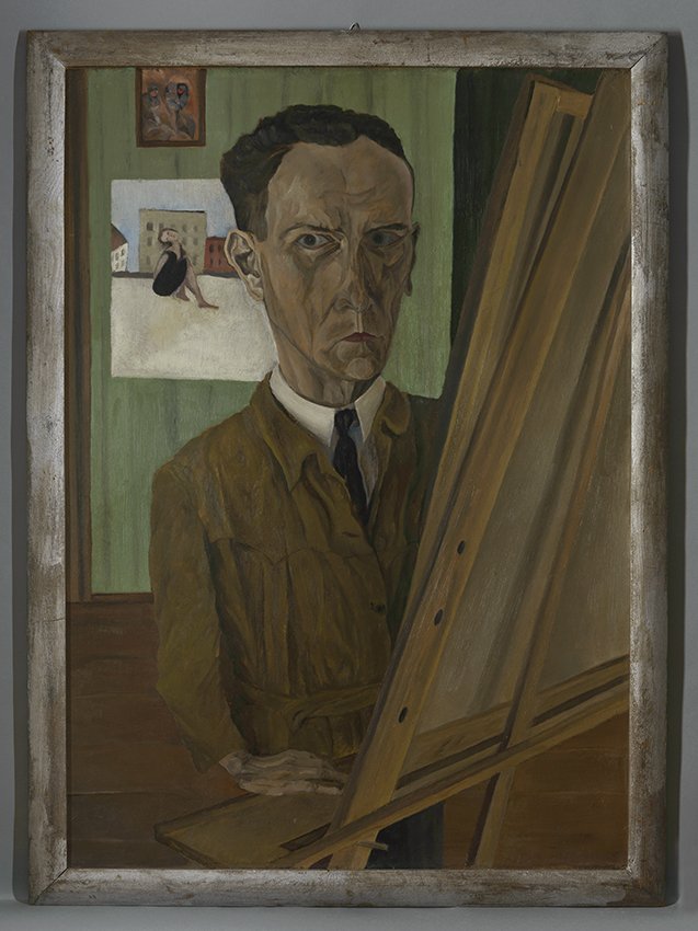 Curt Ehrhardt, Selbstbildnis, Mai 1927