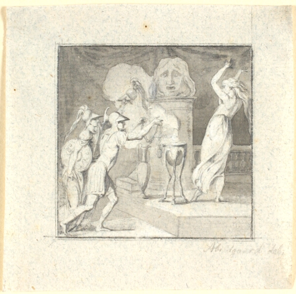 Nicolai Abildgaard, Offerscene