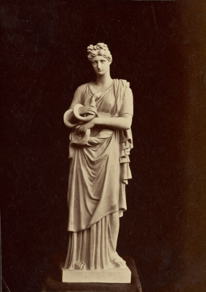 Unknown, [Statue of woman with snake]