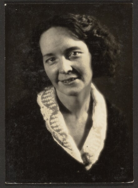 Louis Fleckenstein, [Woman with Embroidered Collar]