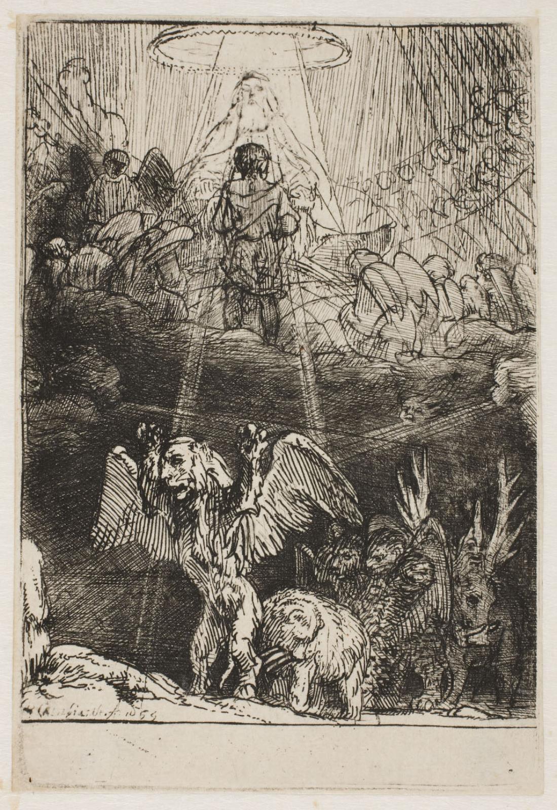 Rembrandt van Rijn, Daniels syn