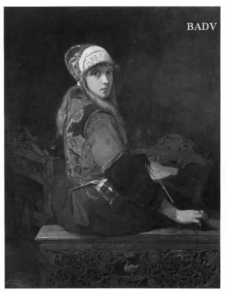 Christoffel Bisschop, portrait of a woman