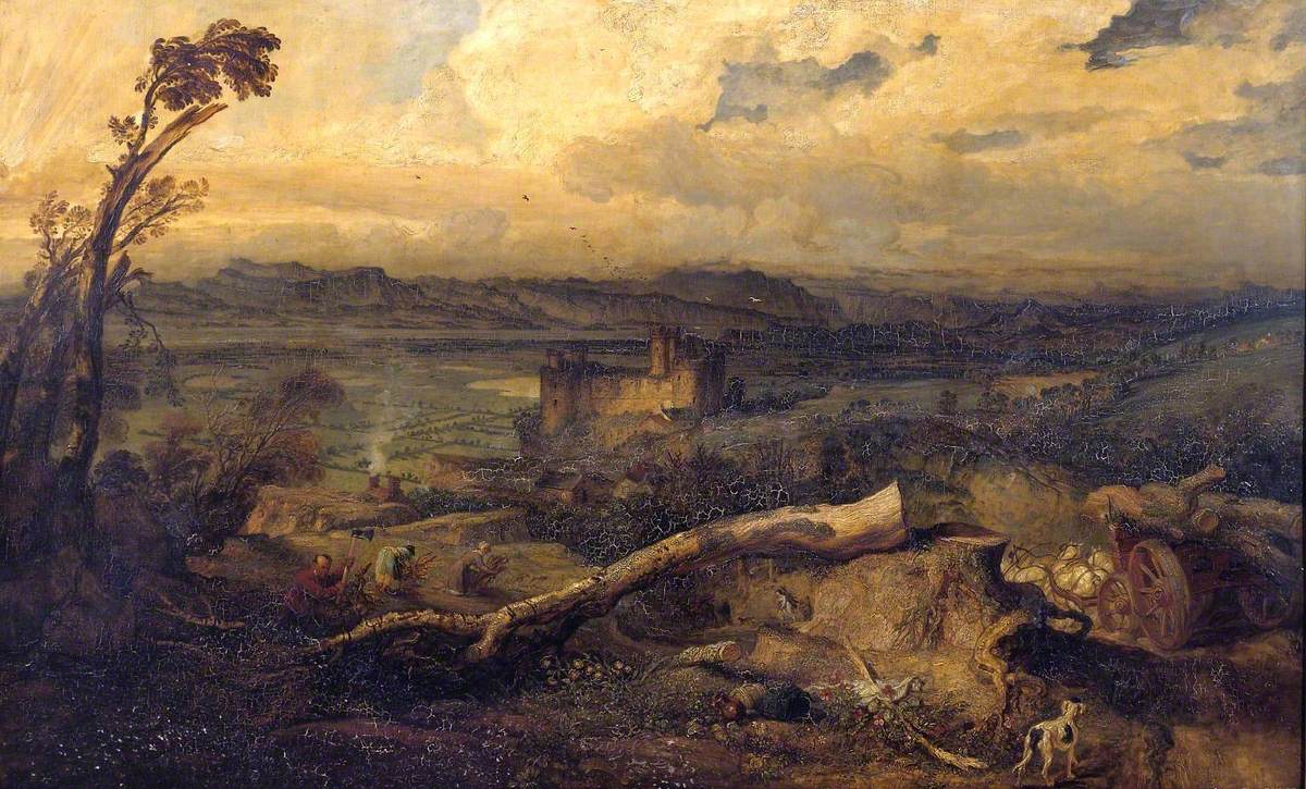 James Ward, Harlech Castle