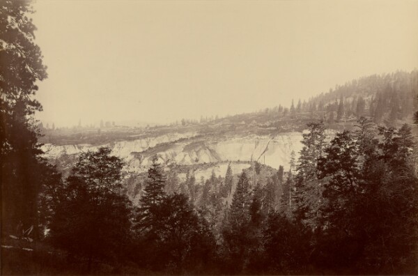 Carleton Watkins, General View, Relief Hill, Nevada, Co.