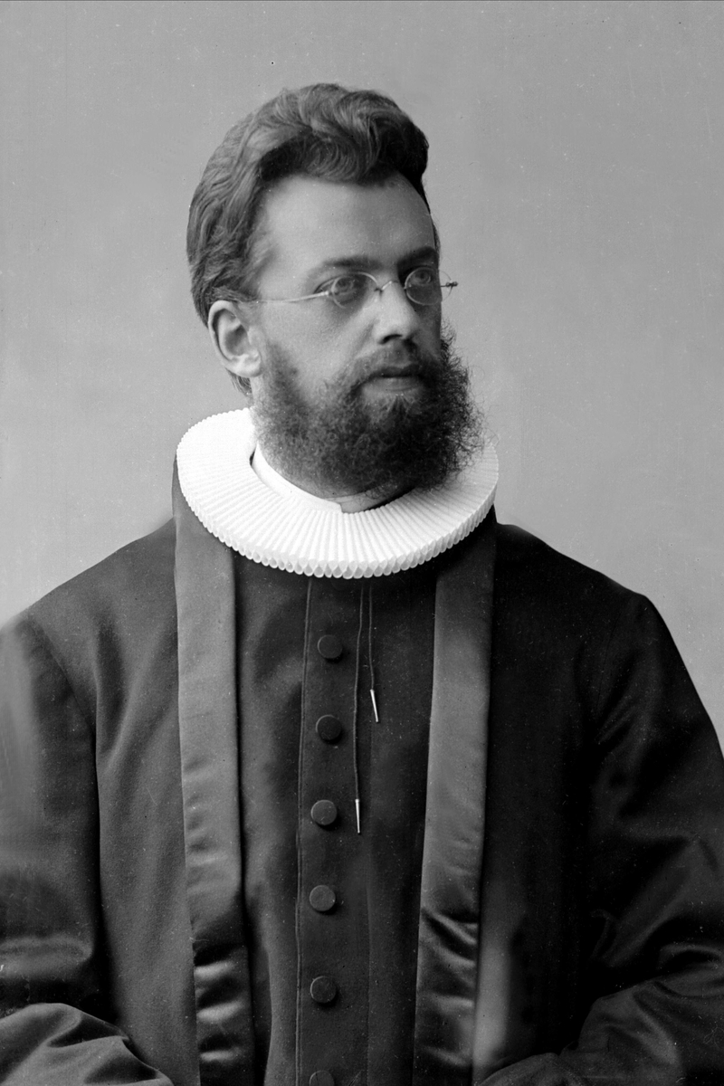 Gustav Borgen, Portrett, pastor Schartum.