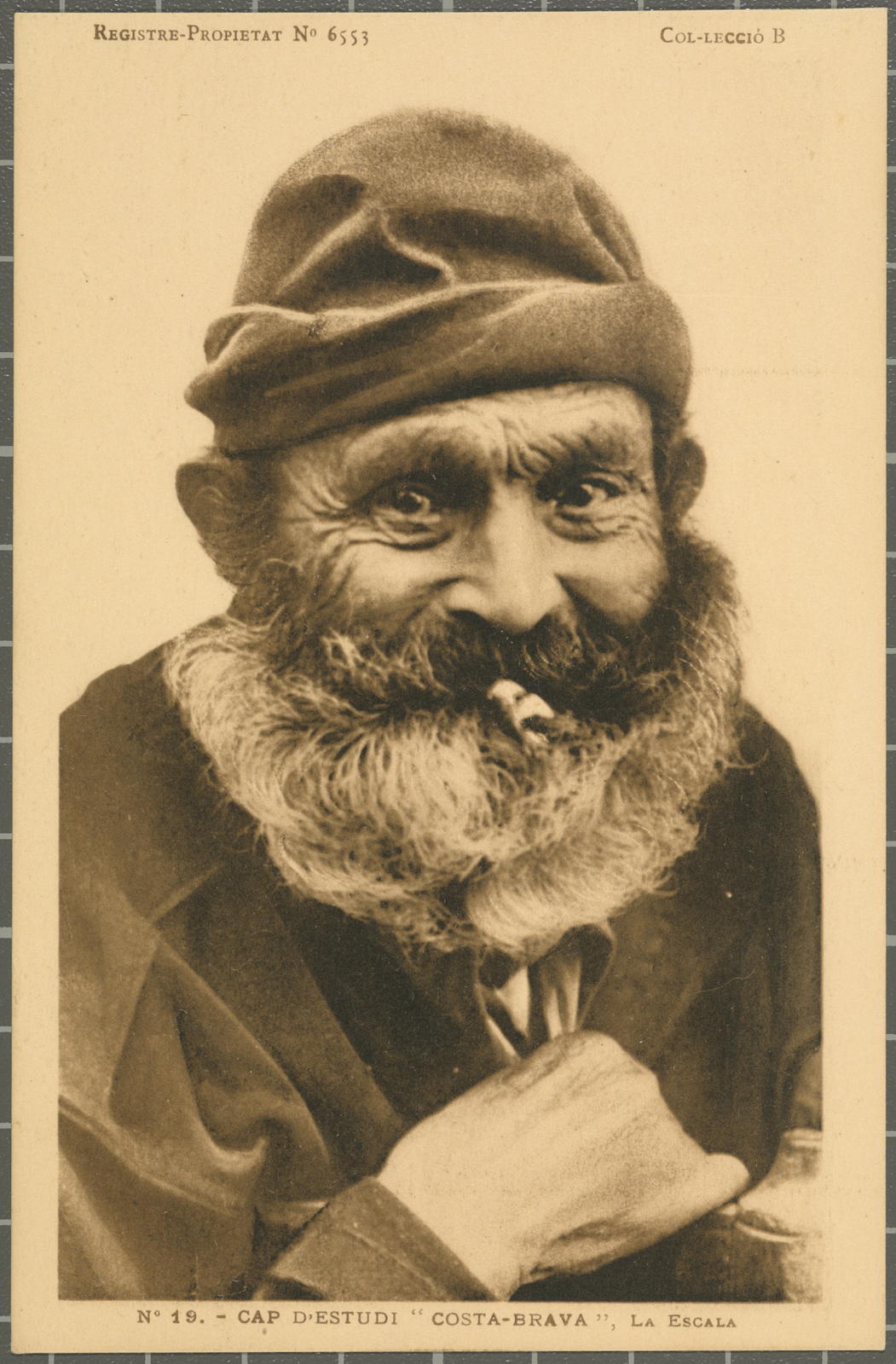 Josep Esquirol Pérez, Registre-Propietat Nº 6553 Col·lecció B Nº 19. - Cap d'Estudi Costa Brava, La Escala