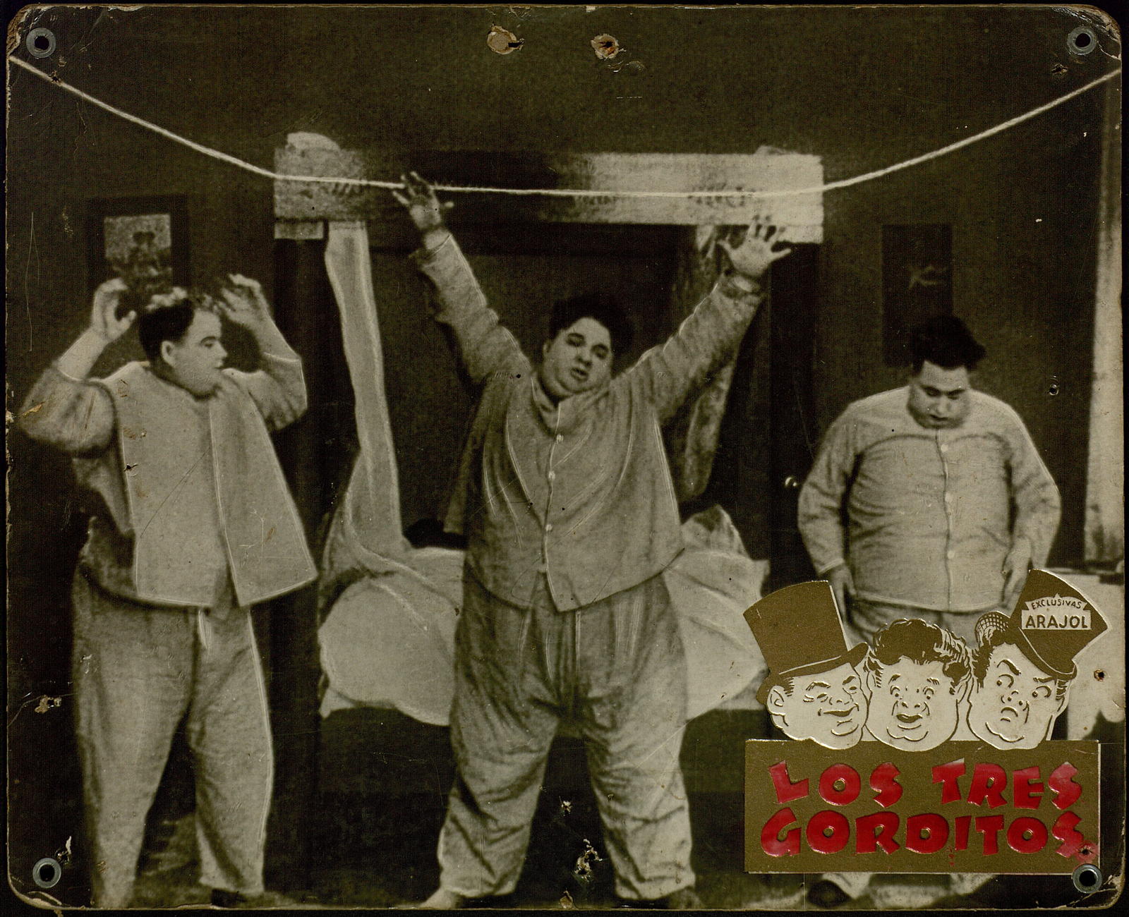 Desconegut, Tres gorditos, los