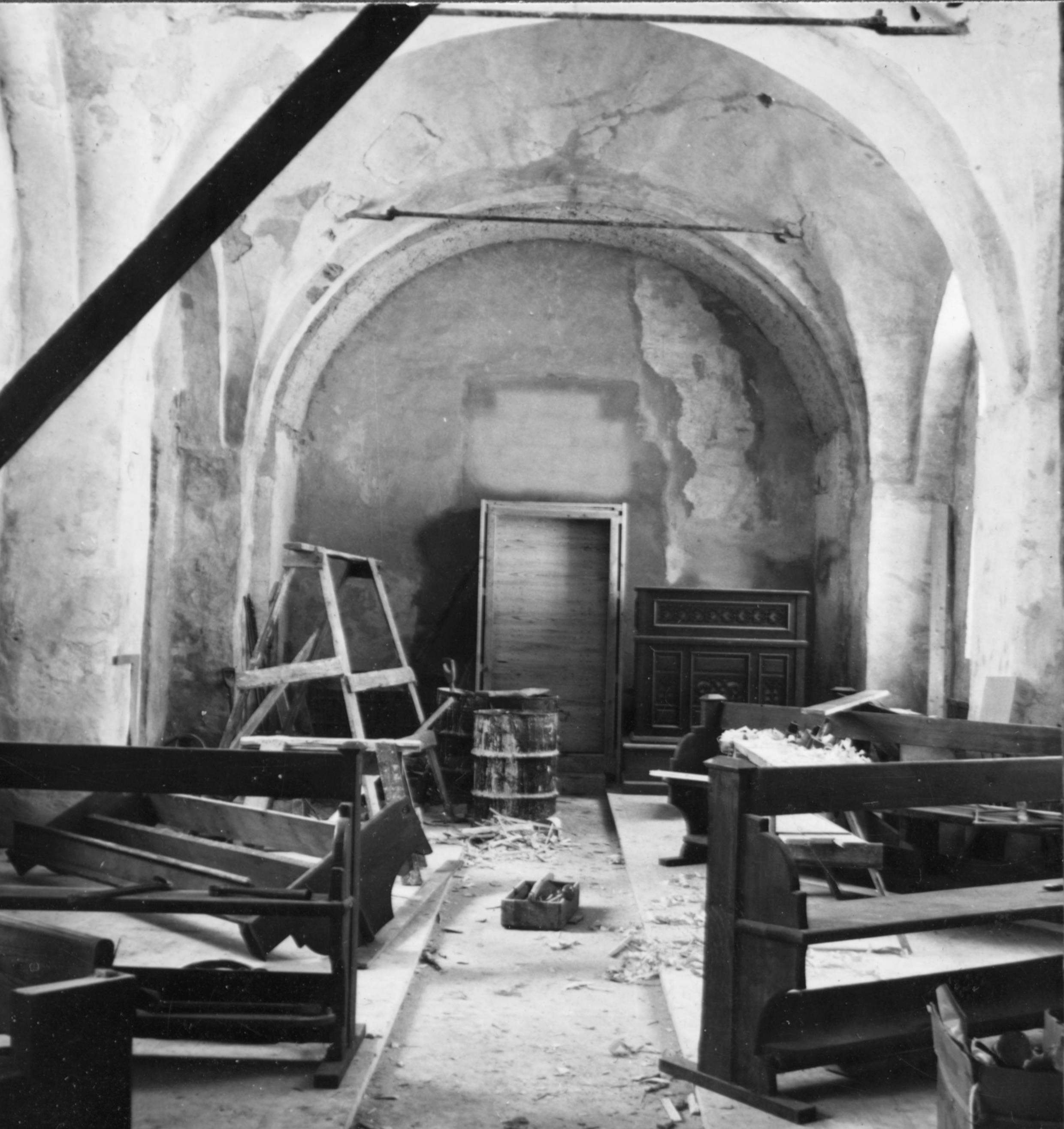Bertil Waldén, Hidinge gamla kyrka