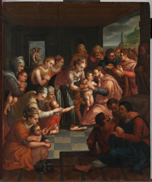 anonymous, Christ Blessing the Children