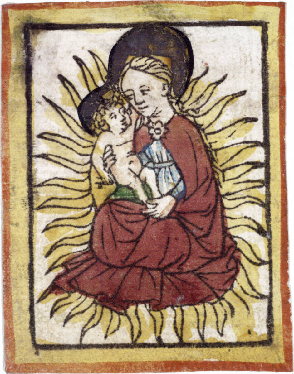 Anonym, Maria in der Glorie