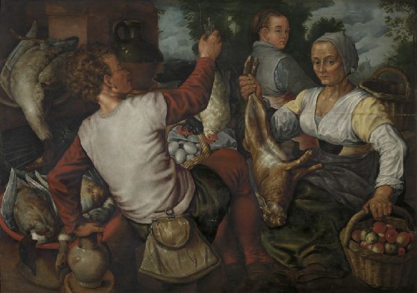 Pieter Aertsen, The Stallholders