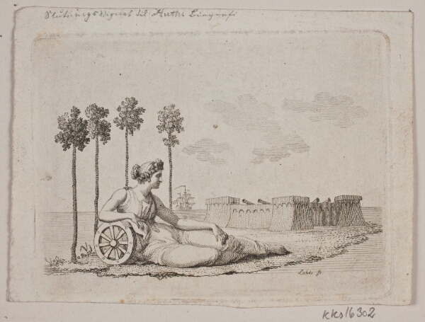 Gerhard Ludvig Lahde, Liggende kvinde ved fort