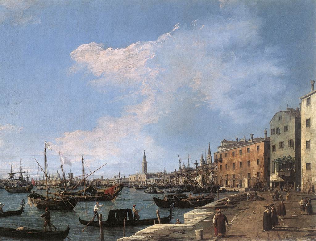 Canaletto, Riva degli Schiavoni