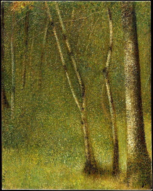 Georges Seurat, The Forest at Pontaubert