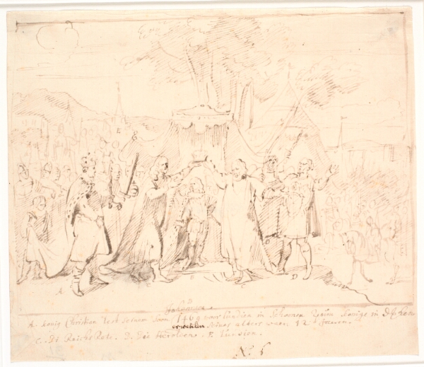 Jürgen Ovens, Hans krones til konge af Danmark, 6. juni 1469