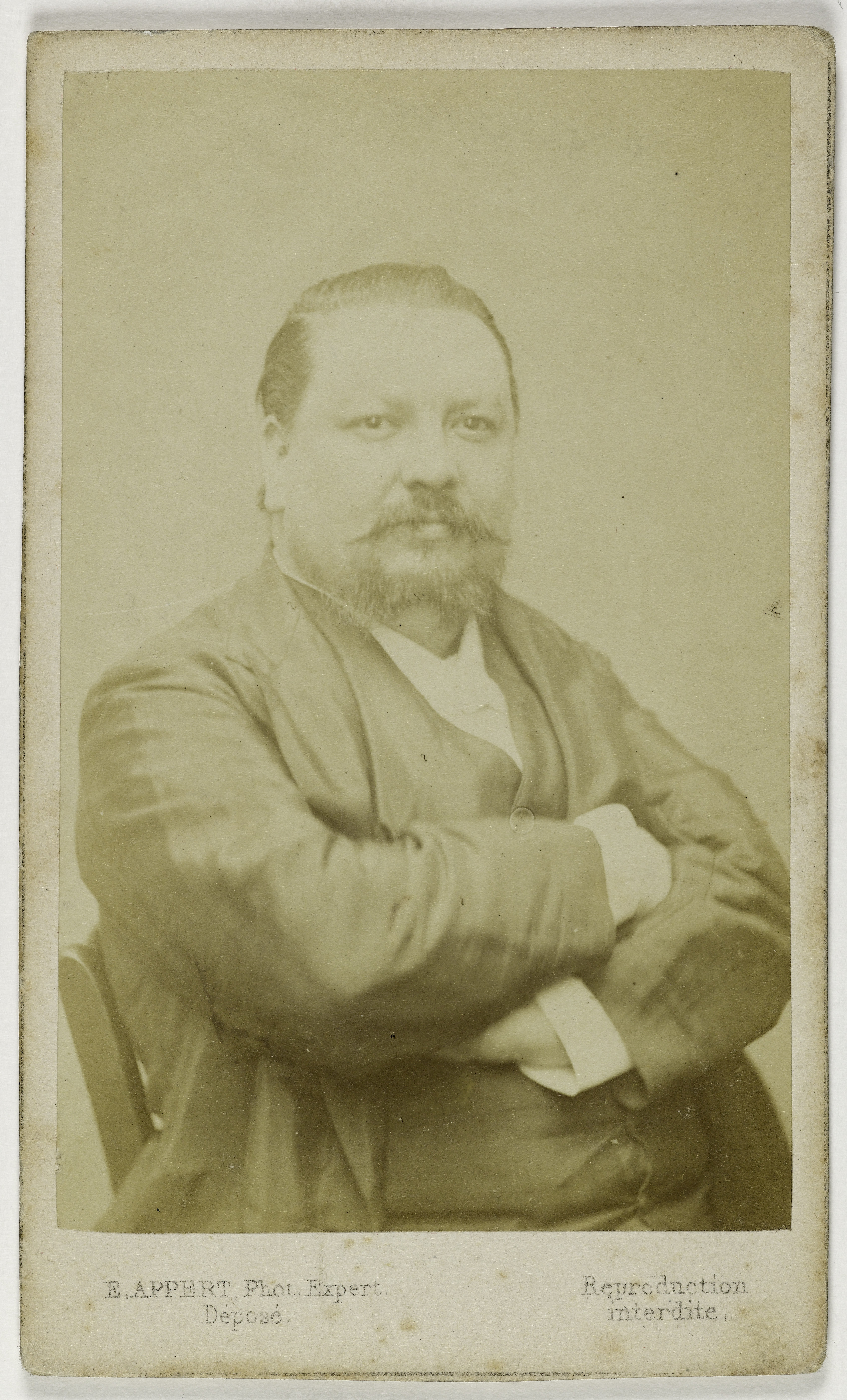 Ernest Charles Appert, Portrait de Goupil, (médecin, membre démissionnaire de la Commune)