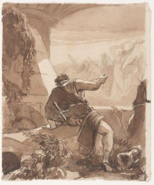 Unknown, Drawing by a member of the Sketching Society