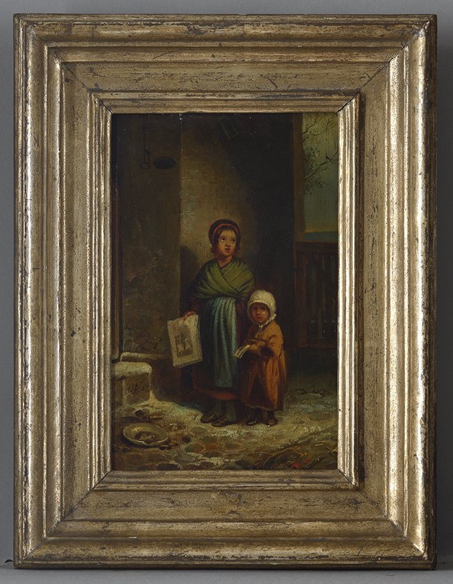 Theodor Hosemann, Bettelkinder, 1845