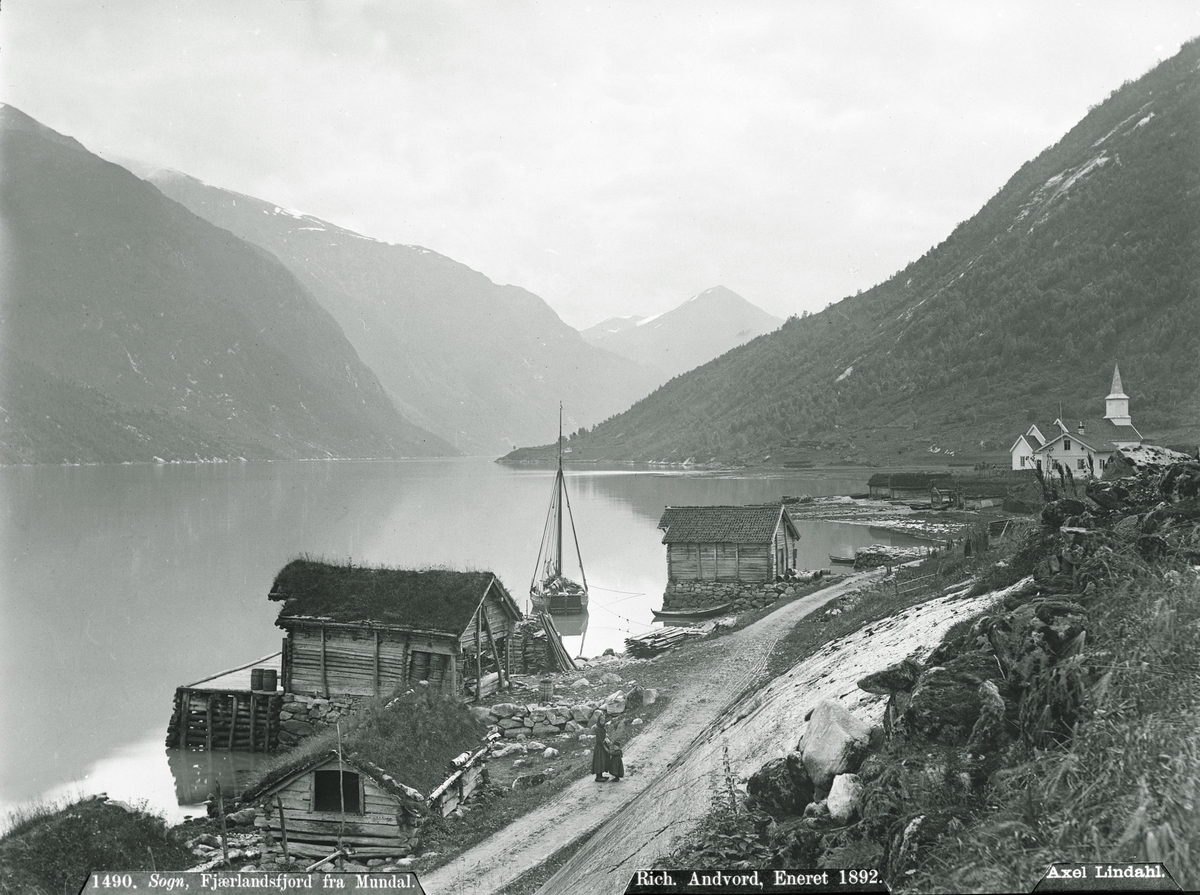 Axel Lindahl, Prot: Fjærlandsfjord fra Mundal