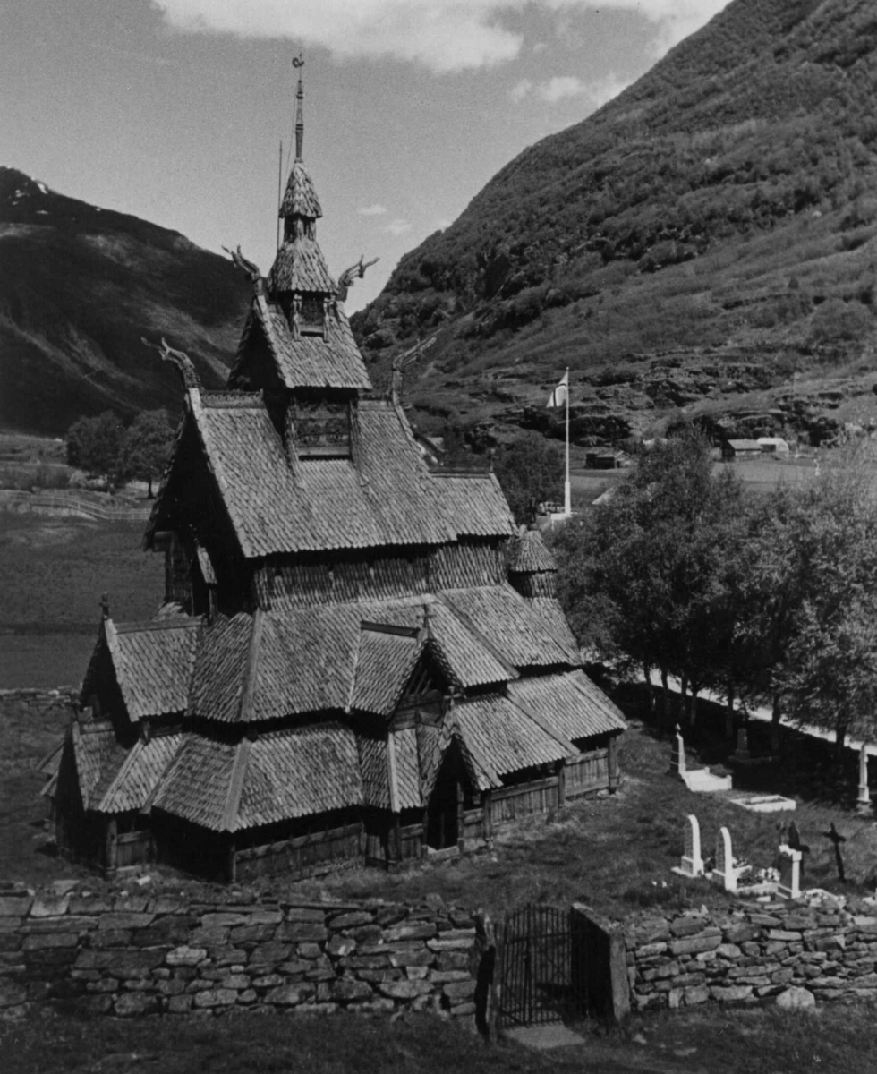 Anders Beer Wilse, Borgund stavkirke