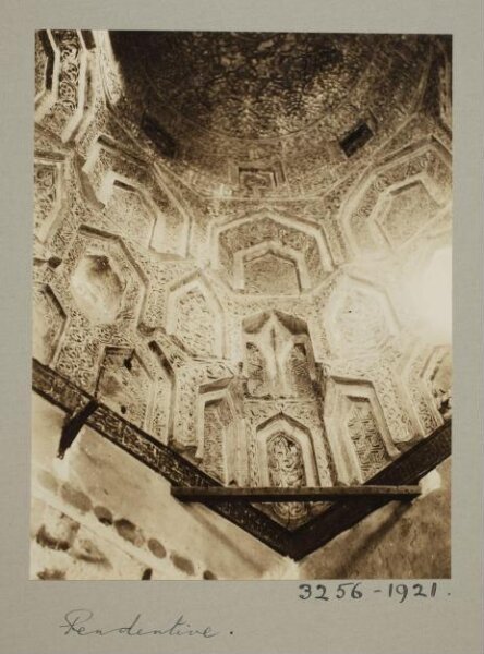 K.A.C. Creswell, Pendentive of the mausoleum and ribat of Ahmad ibn Sulayman al-Rifa'i, Cairo