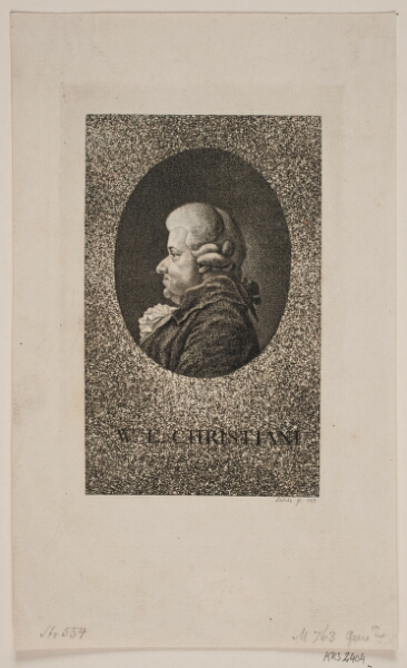 Gerhard Ludvig Lahde, Portræt af Wilhelm Ernst Christiani
