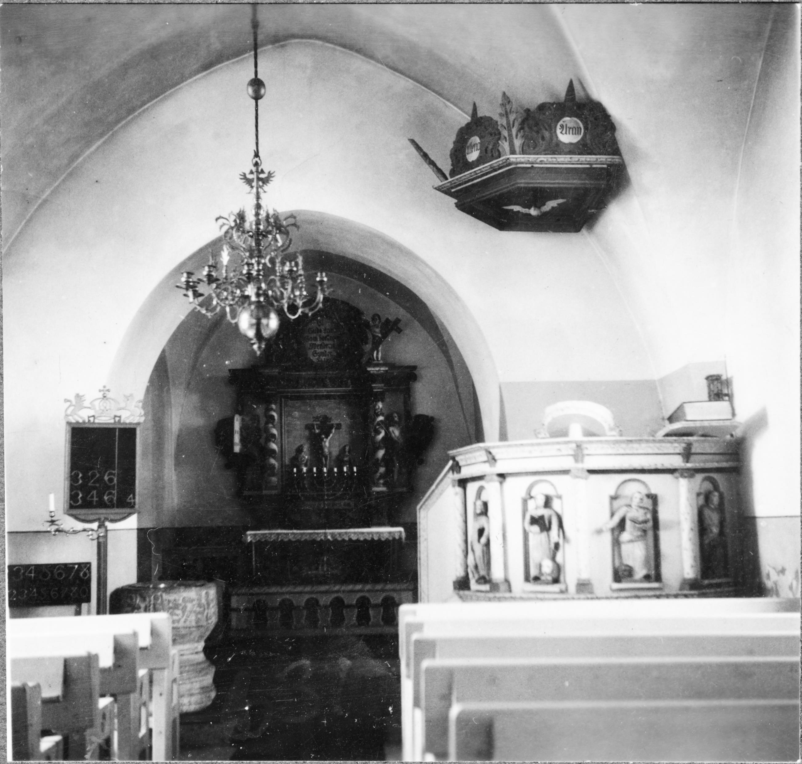 Olle Hellström, Högstena kyrka