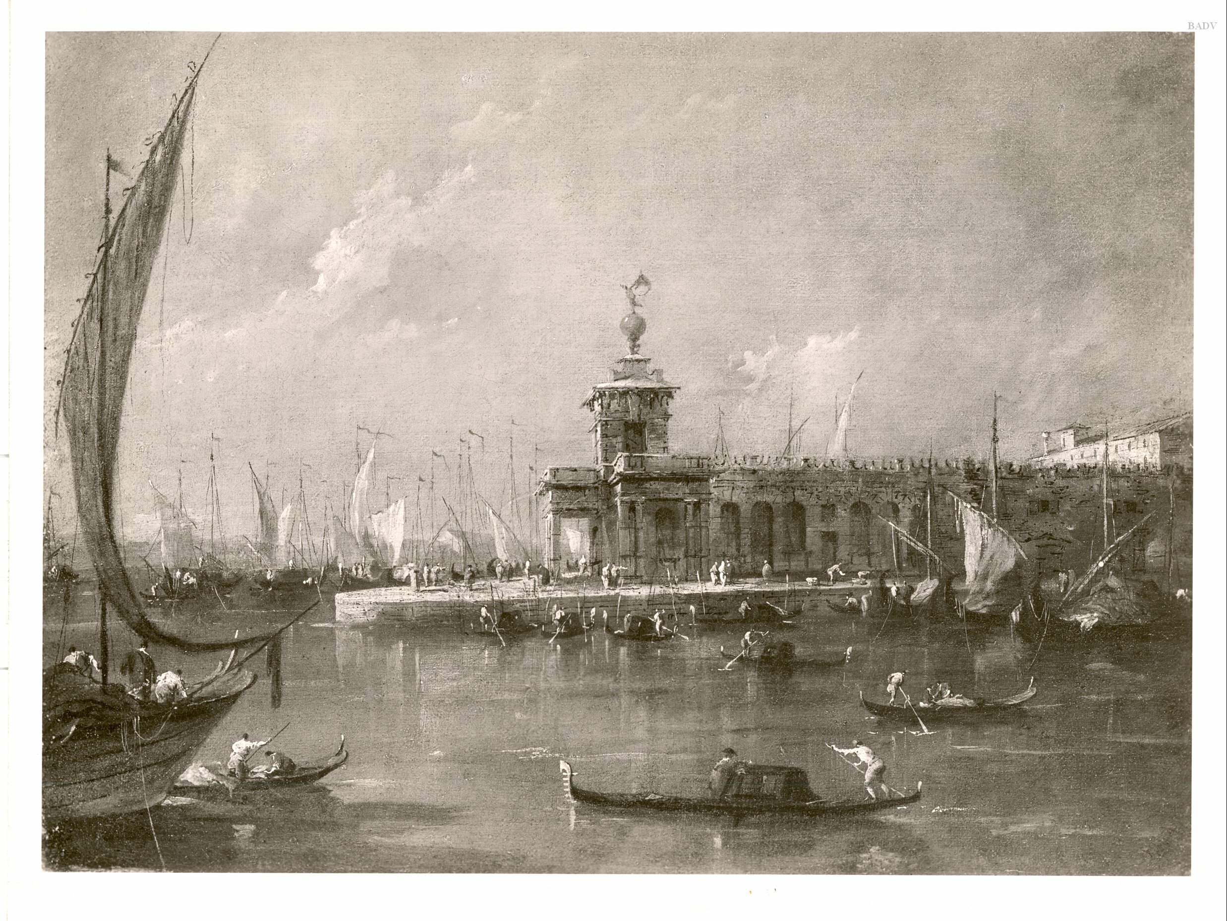 Francesco Guardi, view of Venice