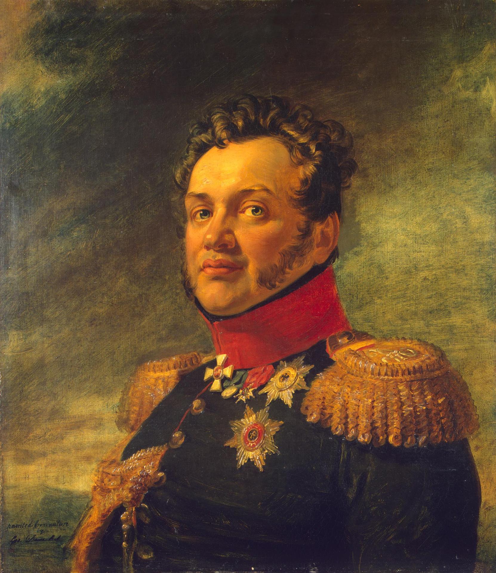 George Dawe, Portrait of Nikolai G. Repnin-Volkonsky (1778-1845)