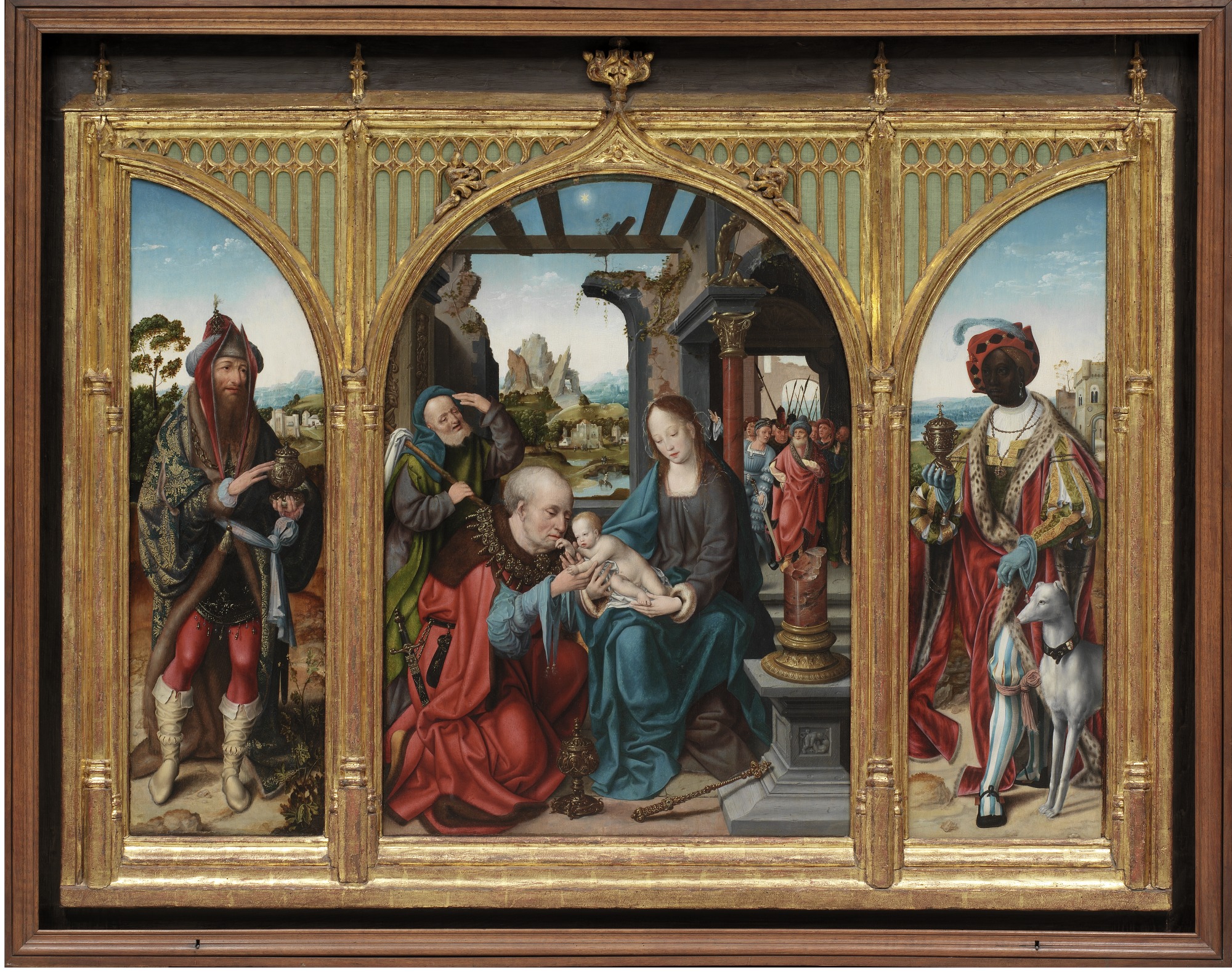 Joos van Cleve, Adoration of the Magi