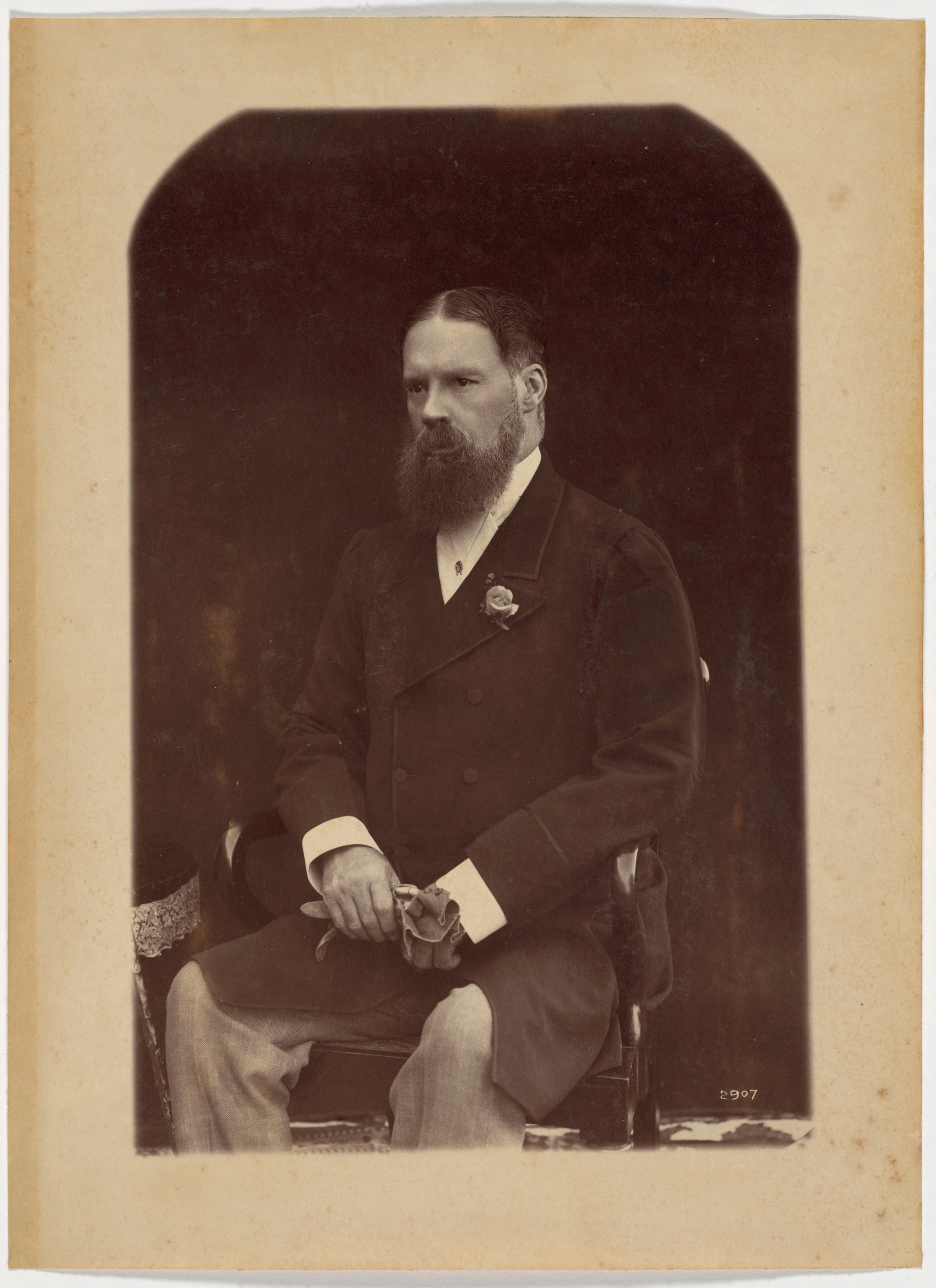 Raja Deen Dayal, Portrait of a Gentleman