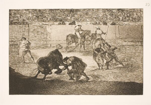 Francisco de Goya, Pepe Illo udfører en "recorte"