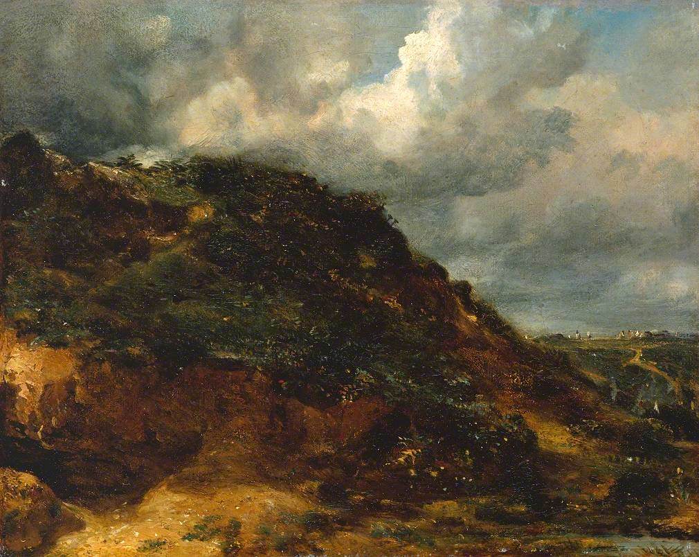 John Constable, A Bank on Hampstead Heath