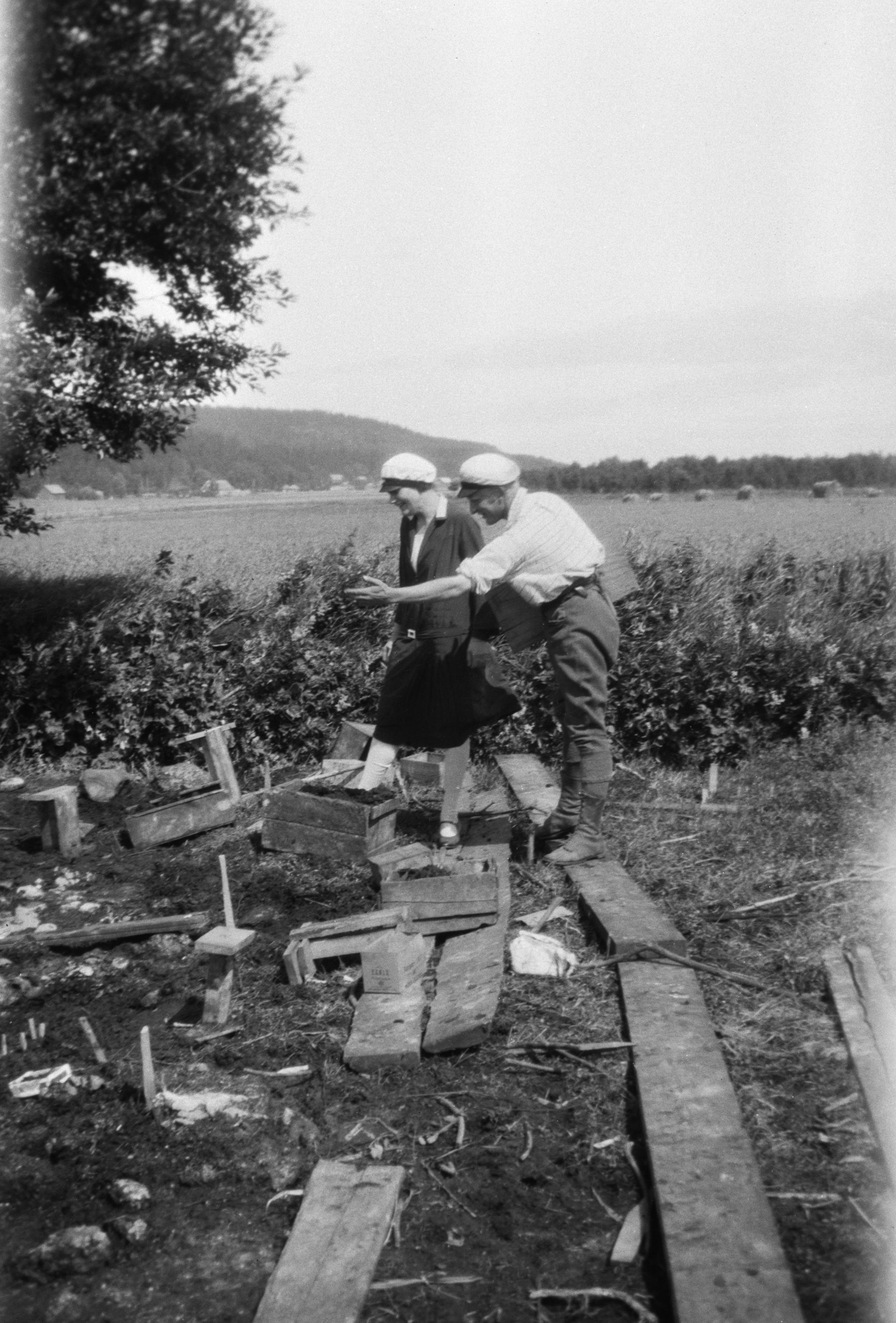 Berit Wallenberg, Alvastra pålbyggnad