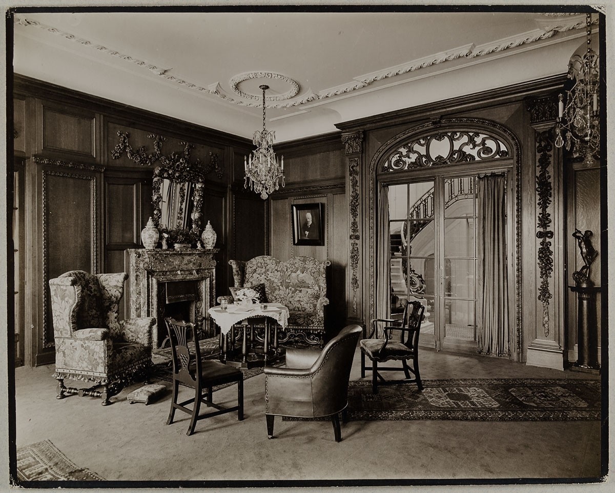 Johann Hinrich W. Hamann, Wohninterieur