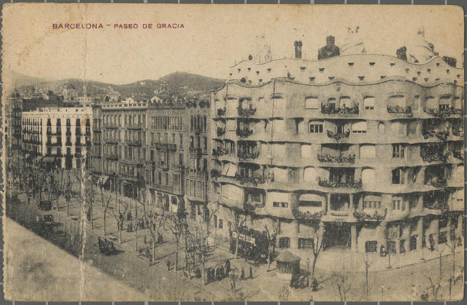 Desconegut, Barcelona - Paseo de Gracia
