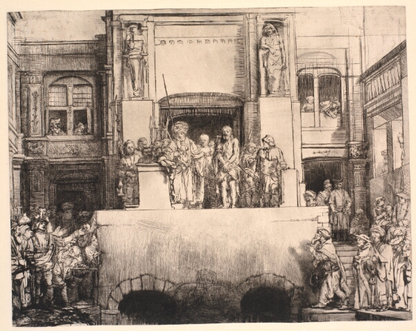 Rembrandt van Rijn, Kristus fremstilles for folket