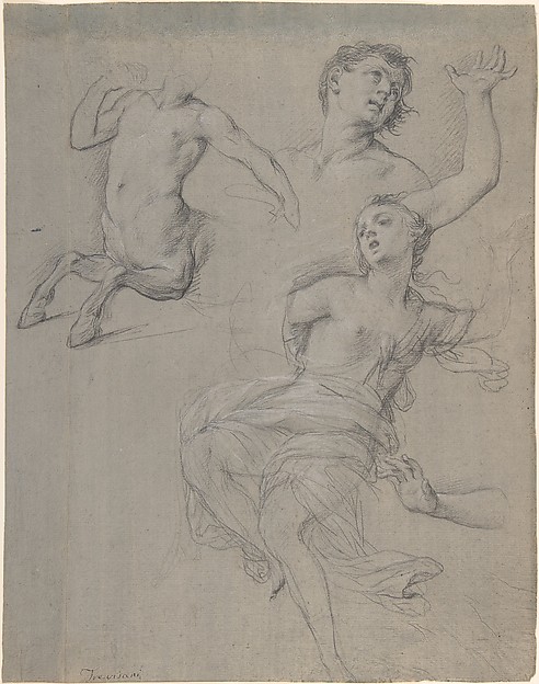 Francesco Trevisani, Studies for the Figure of a Centaur and a Nymph